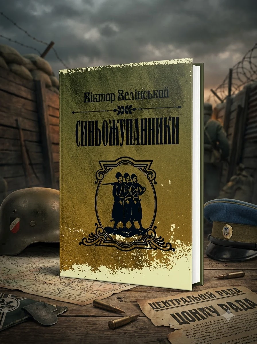 Синьожупанники — Зелінський Віктор, обкладинка
