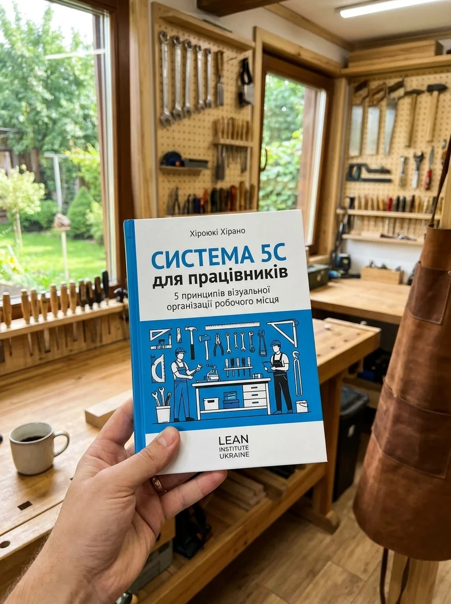 Система 5С для працівників. 5 принципів візуальної організації робочого місця — Хіроюкі Хірано, фото 2