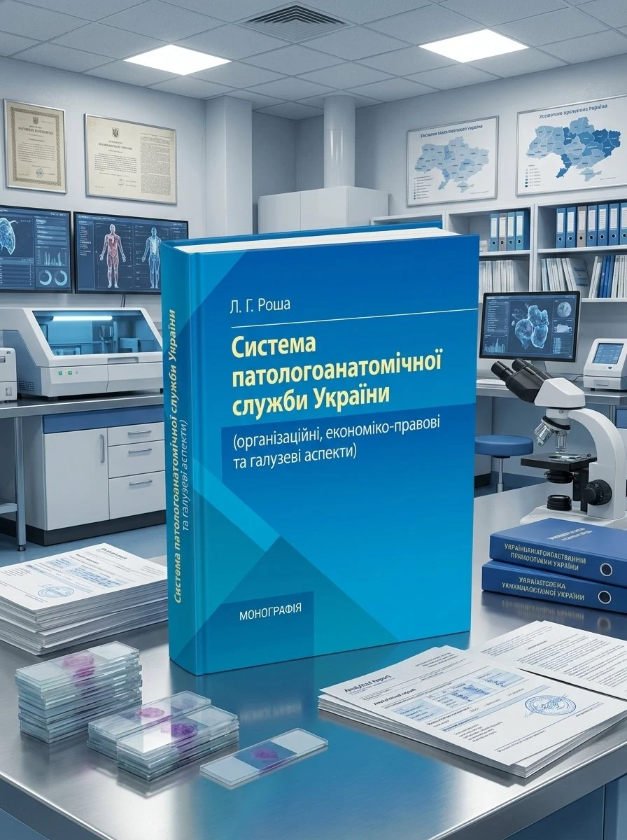 Система паталогоанатомічної служби України (організаційнй, економіко-правові та галузеві аспекти) — Роша Л.Г., фото 3