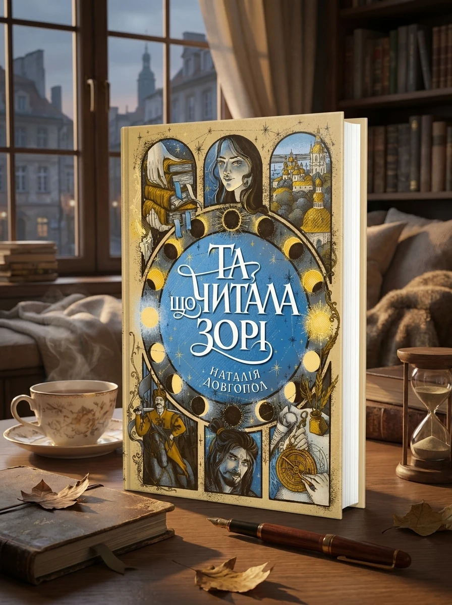 Та що читала зорі — Художня література