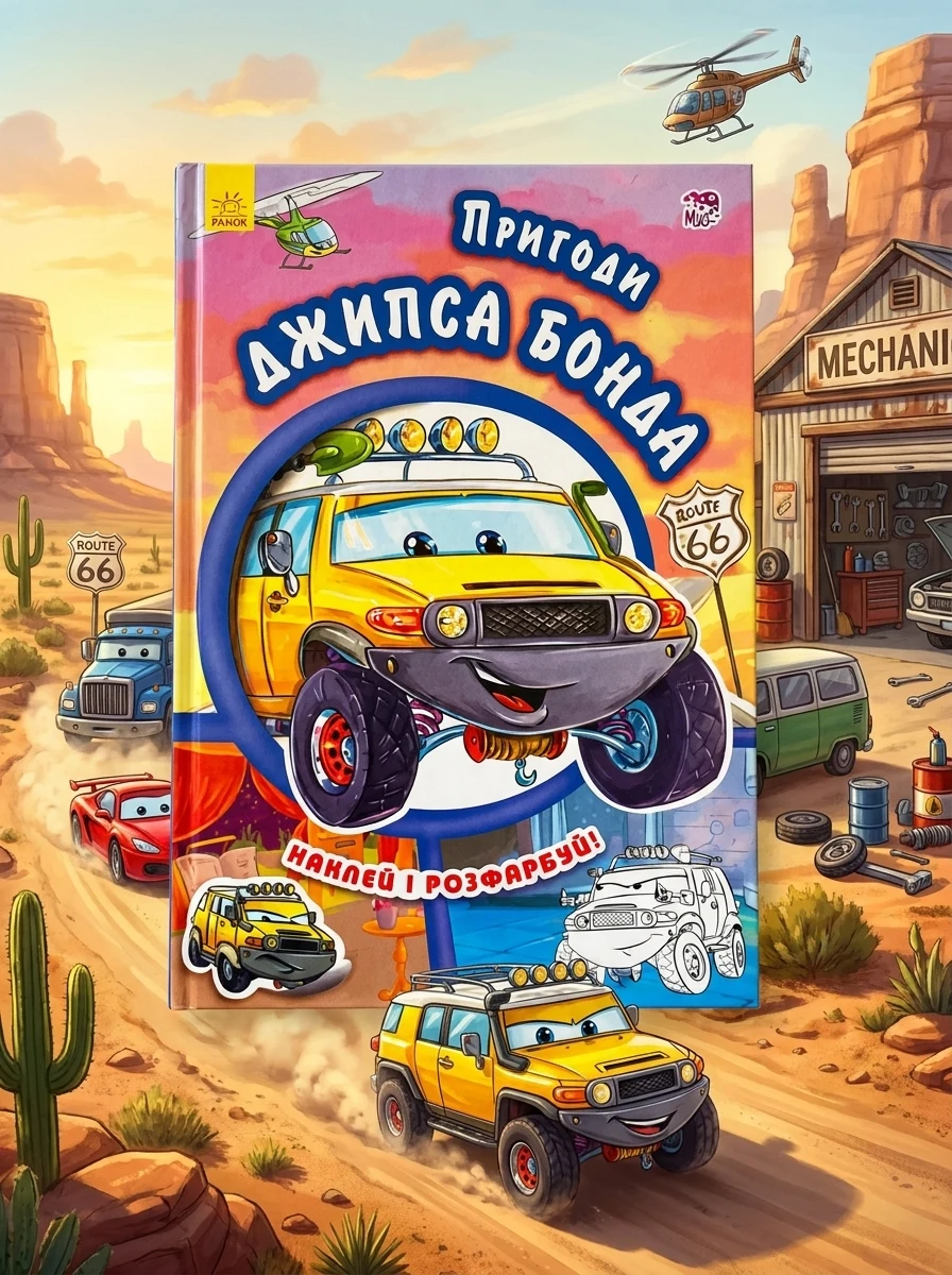 Тачки. Пригоди Джипса Бонда — фото 2