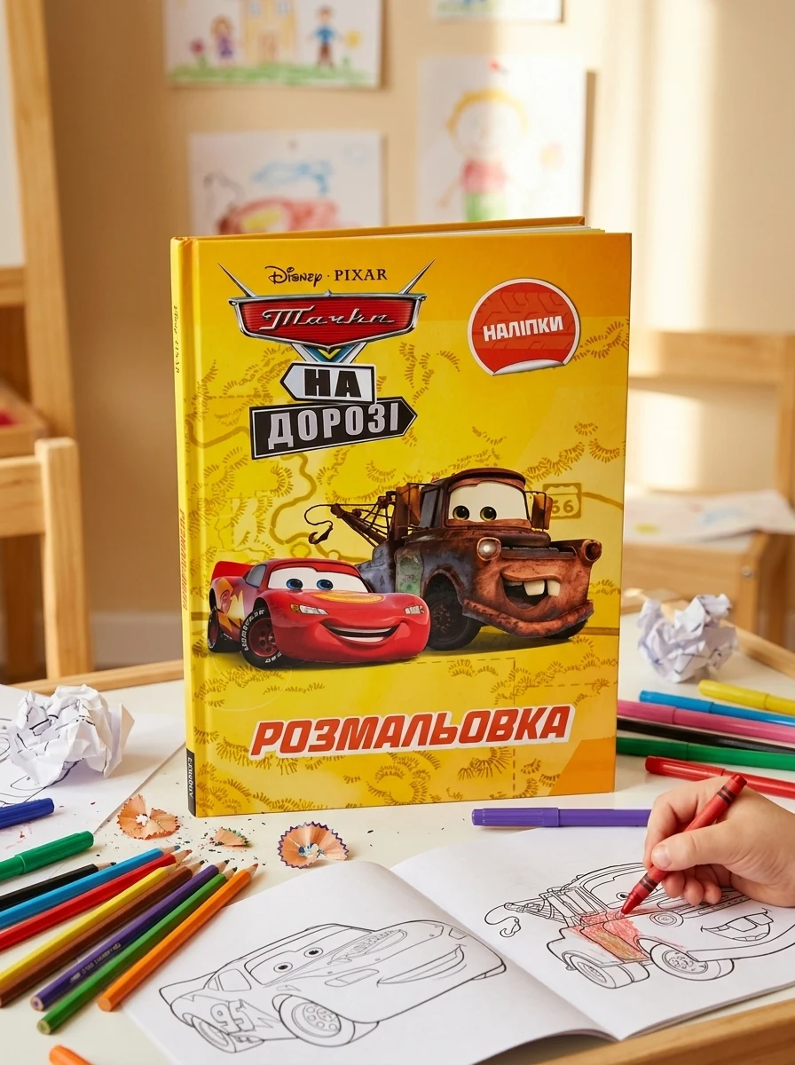 Тачки. Розмальовка — Дитяча література