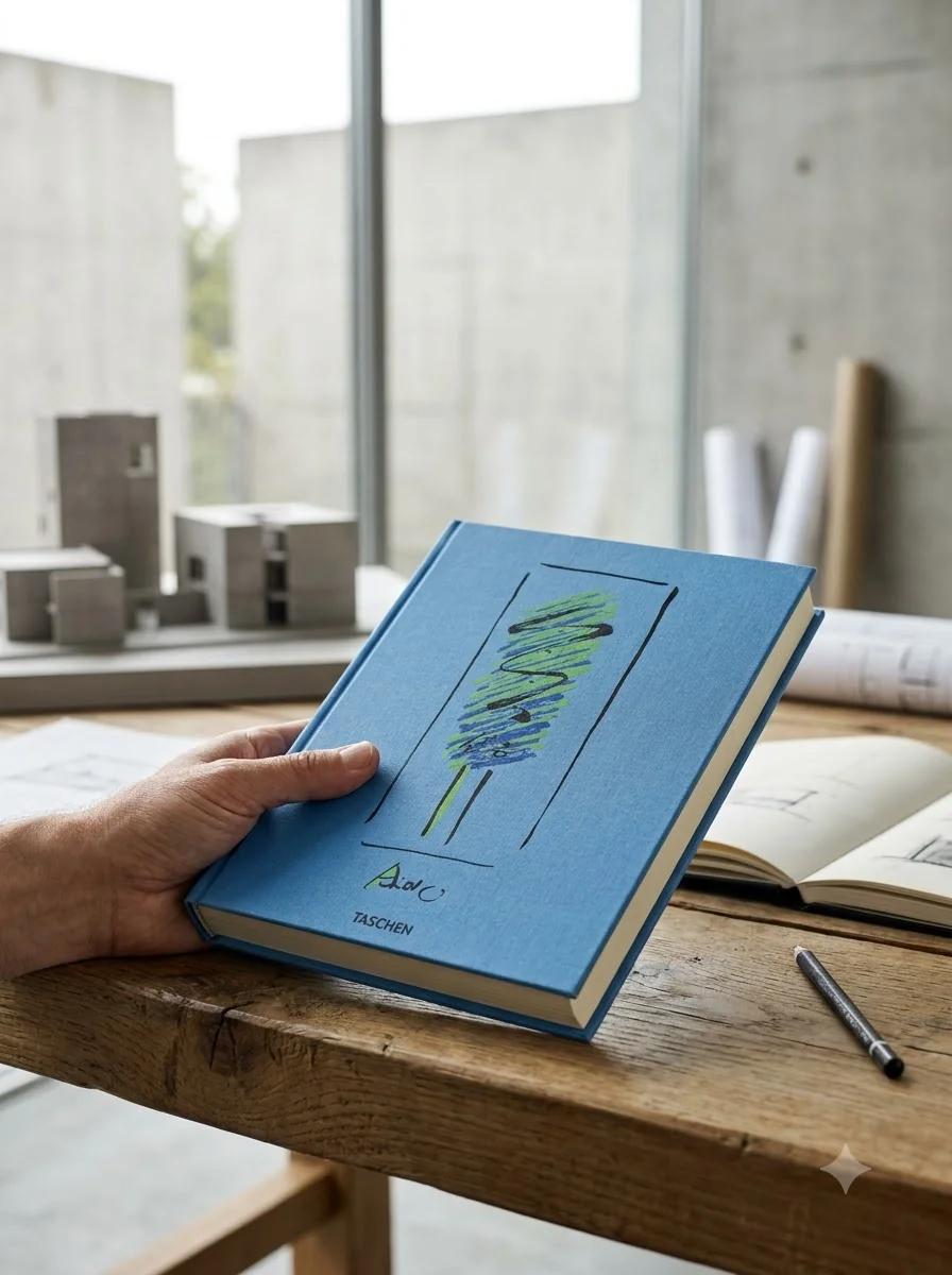 Tadao Ando. Sketches, Drawings, and Architecture — Тадао Андо, обкладинка