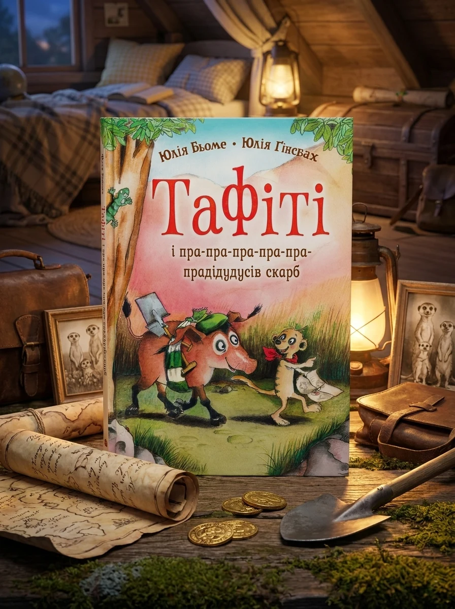 Тафіті і пра-пра-пра-пра-пра-прадідудусів скарб. Тафіті. Книга 4 — фото 2
