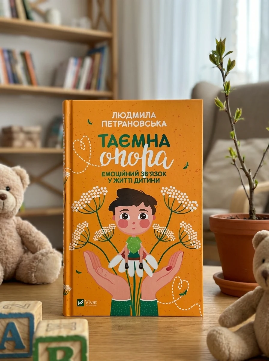 Таємна опора: Емоційний зв'язок у житті дитини (оновлене видання) — Книги для турботливих батьків