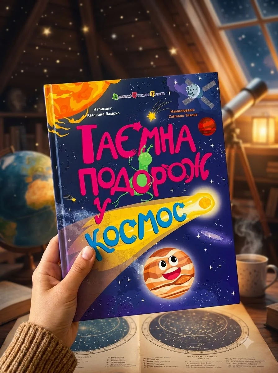 Таємна подорож у космос. Книжки для розумак — Дитяча література