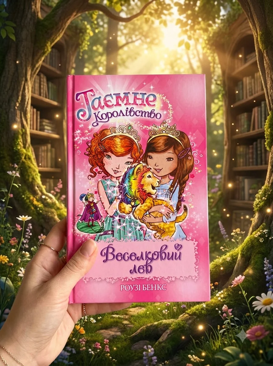 Таємне Королівство. Книга 22 Веселковий лев — Бенкс Роузі, обкладинка