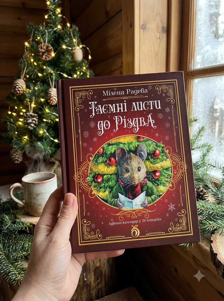 Таємні листи до Різдва — Мілена Радева, обкладинка