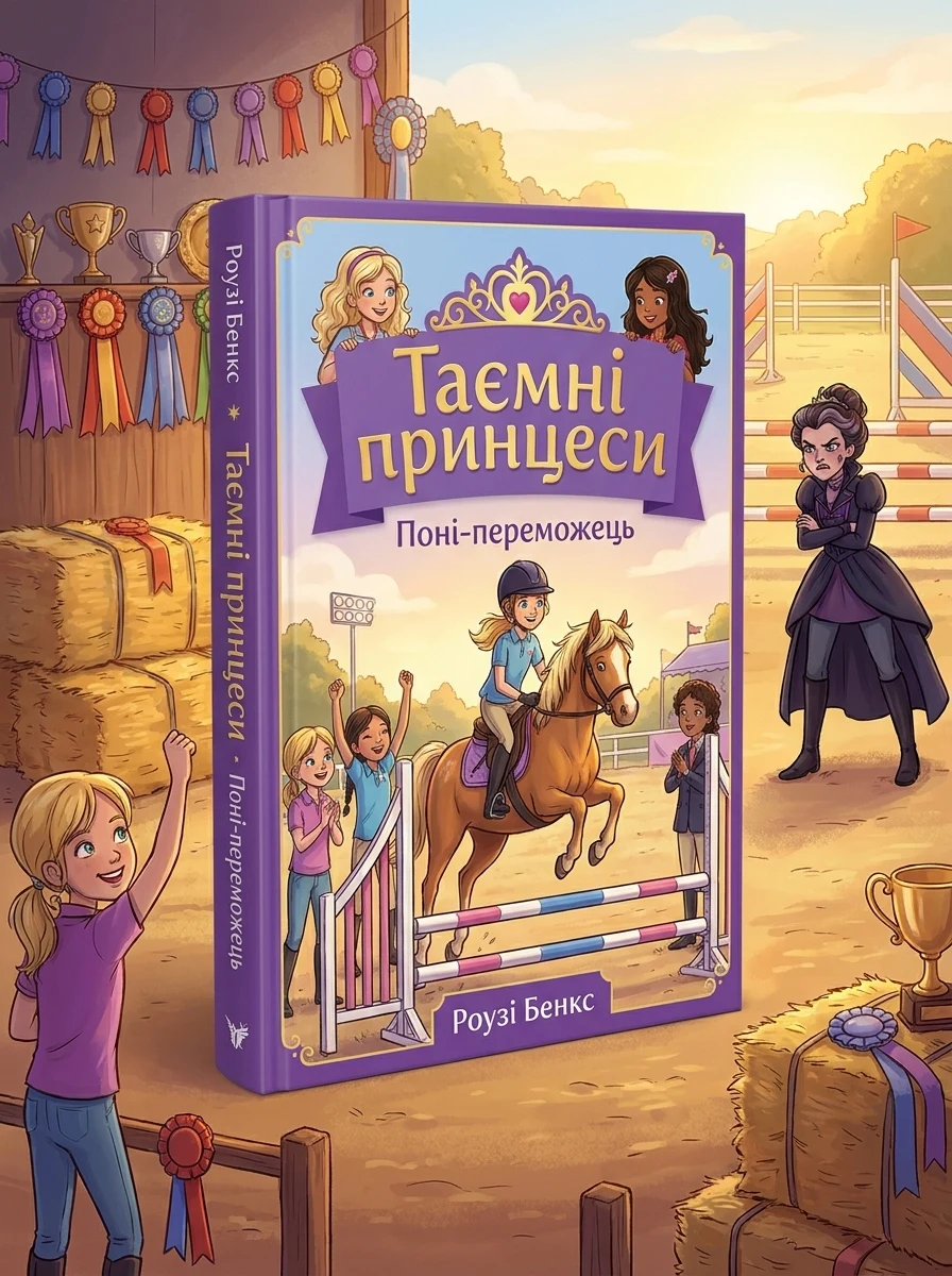 Таємні принцеси. Поні-переможець. Казкова повість. Книжка 6 — Навчальна література