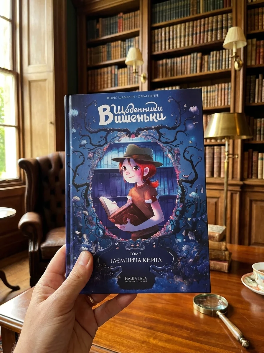 Таємнича книга — Дитячі комікси