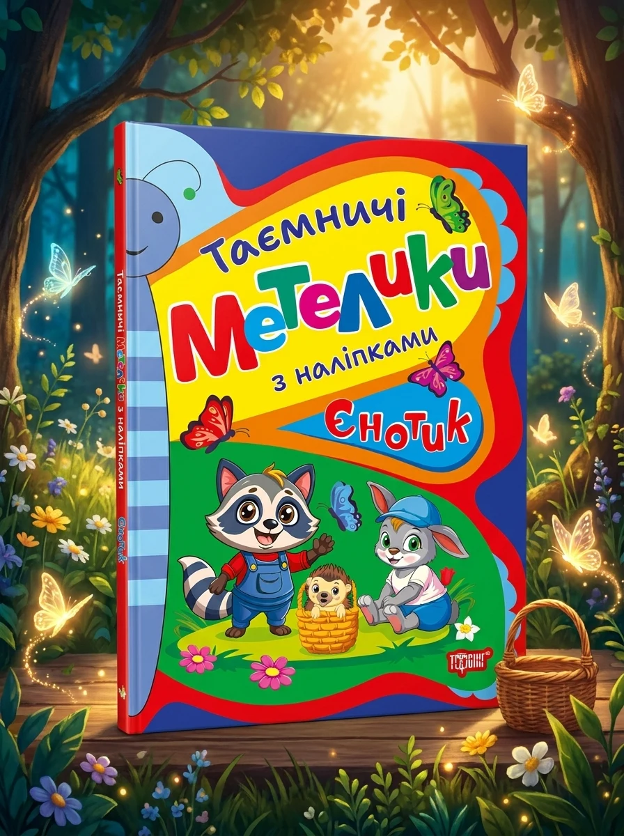 Таємничі метелик. Єнотик — Книги