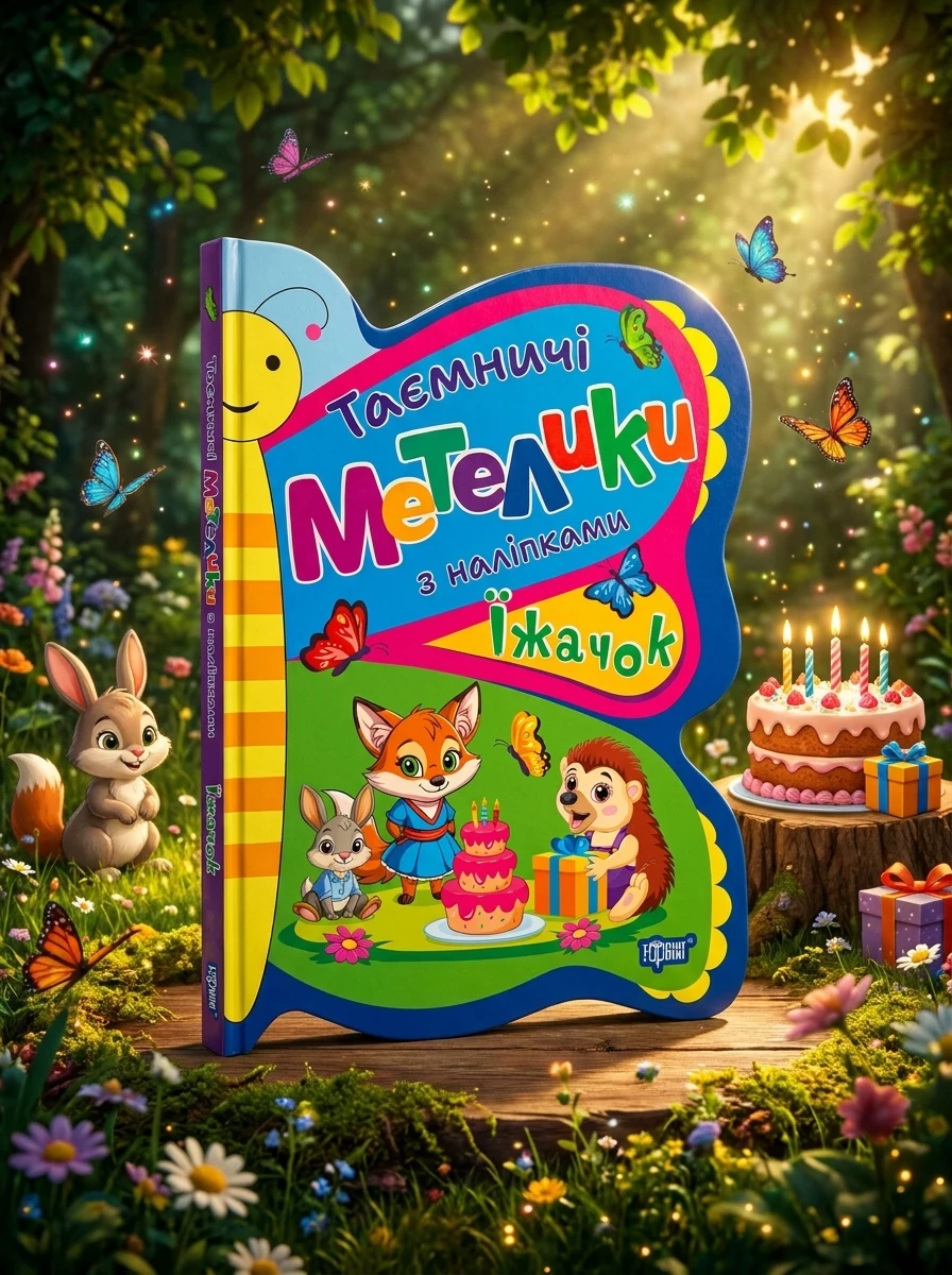 Таємничі метелики. Їжачок — Книги