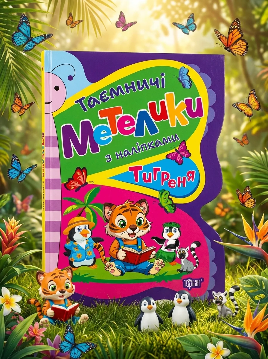 Таємничі метелики. Тигреня — Книги