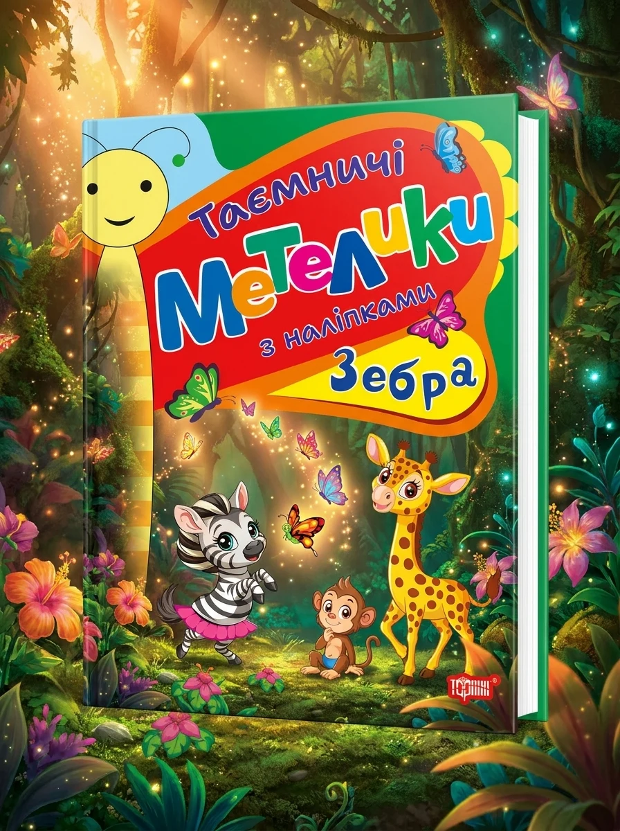 Таємничі метелики. Зебра — Книги
