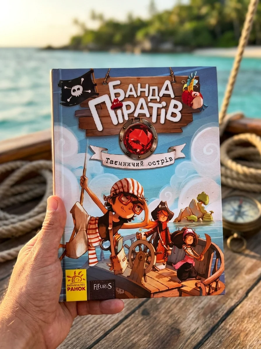 Таємничий острiв — Дитяча фантастика