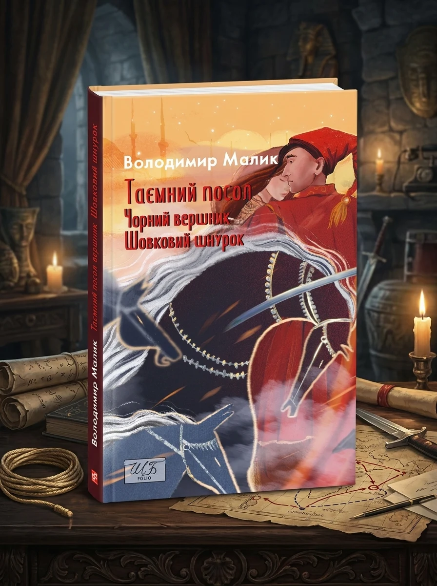 Таємний посол. Чорний вершник. Шовковий шнурок. Книга 3-4 — Фантастика та фентезі