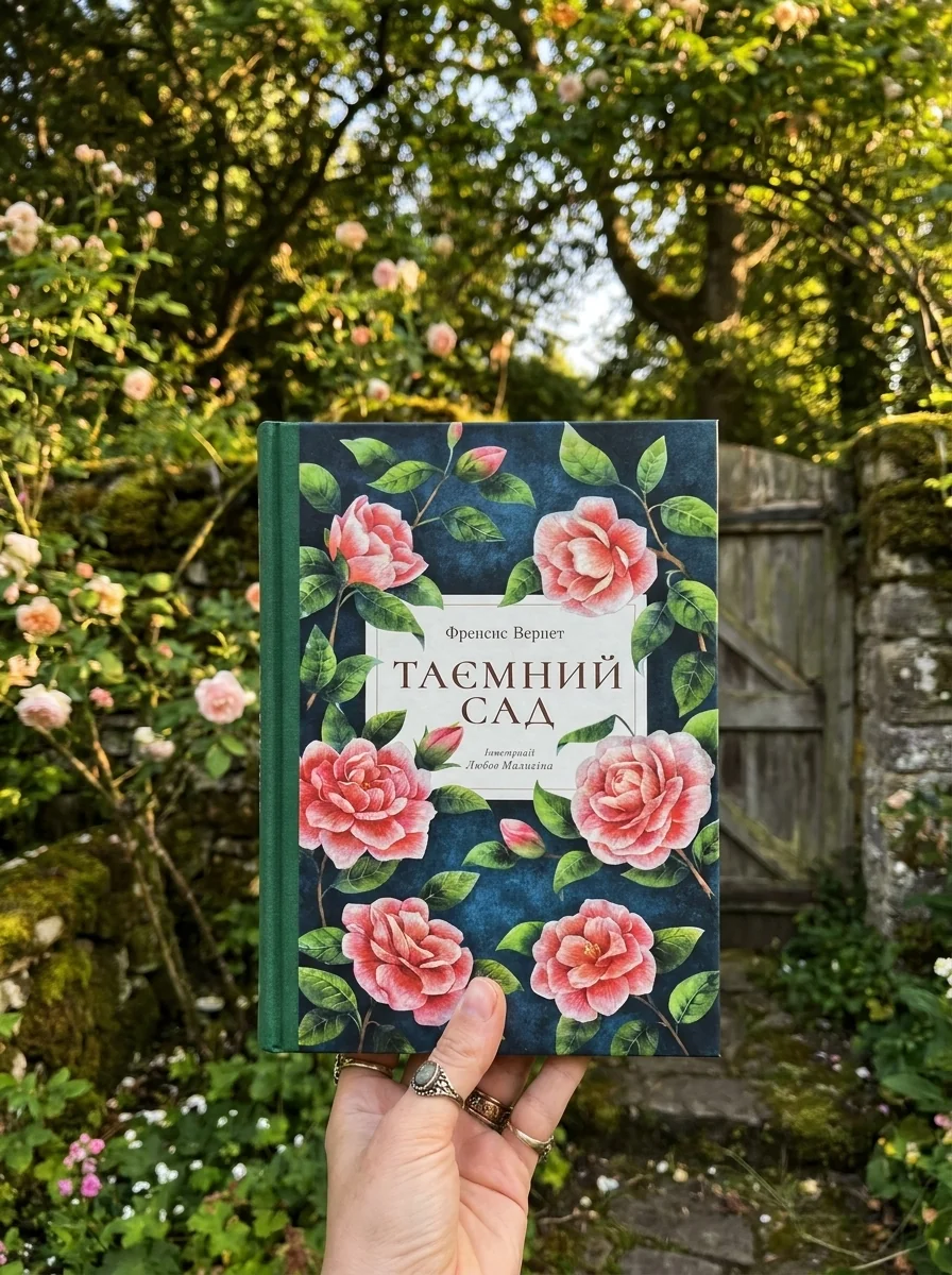 Таємний сад (Nebo Booklab Publishing) — Бернетт Френсіс Еліза Годгсон, обкладинка