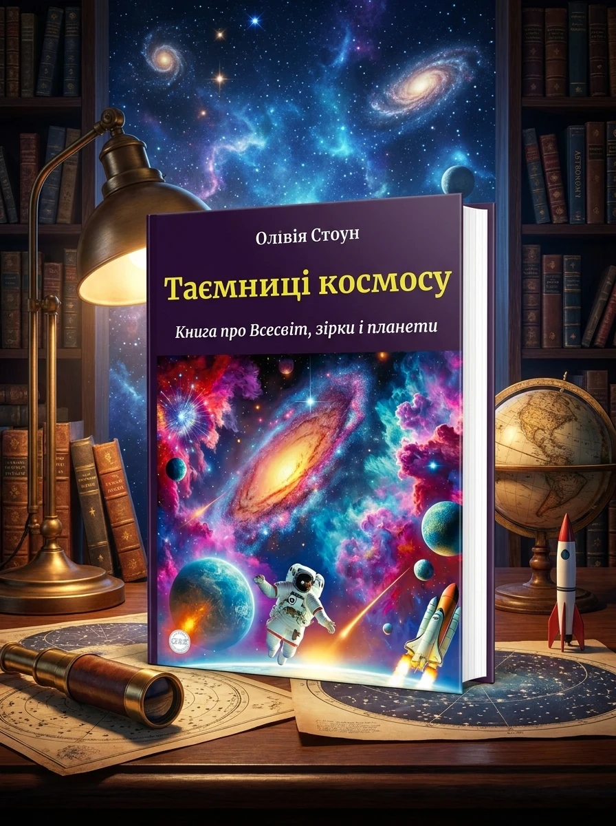Таємниці космосу. Книга про Всесвіт, зірки і планети