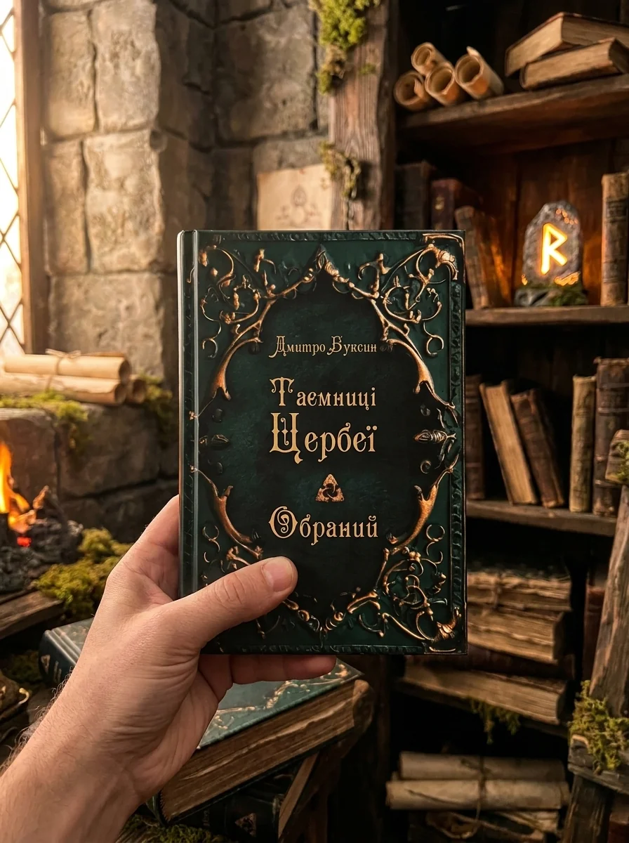 Таємниці Цербеї. Обраний. Книга 1 — Дмитро Буксин, обкладинка