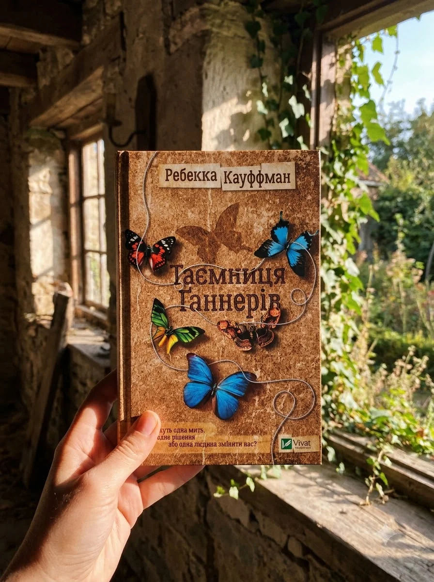 Таємниця Ґаннерів — Ребекка Кауффман, обкладинка