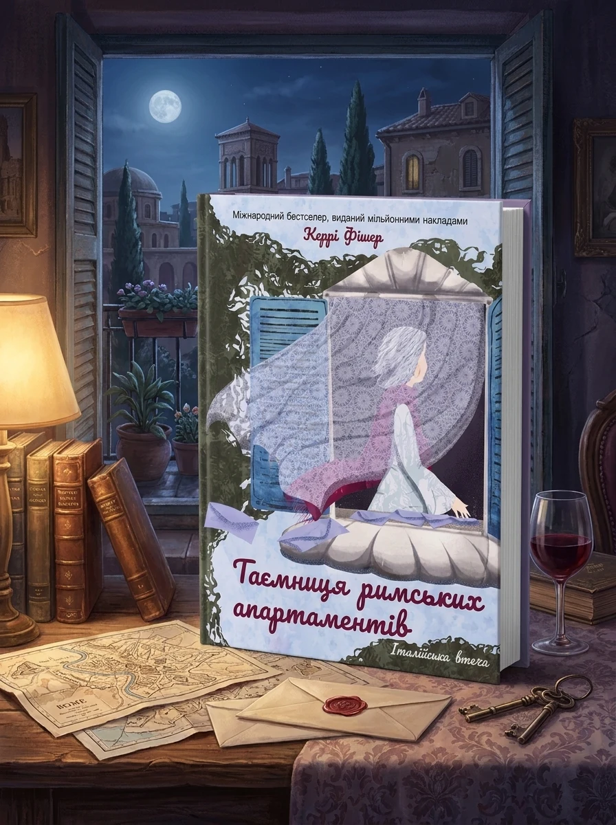 Таємниця римських апартаментів (Італійська втеча #2) — Художня література