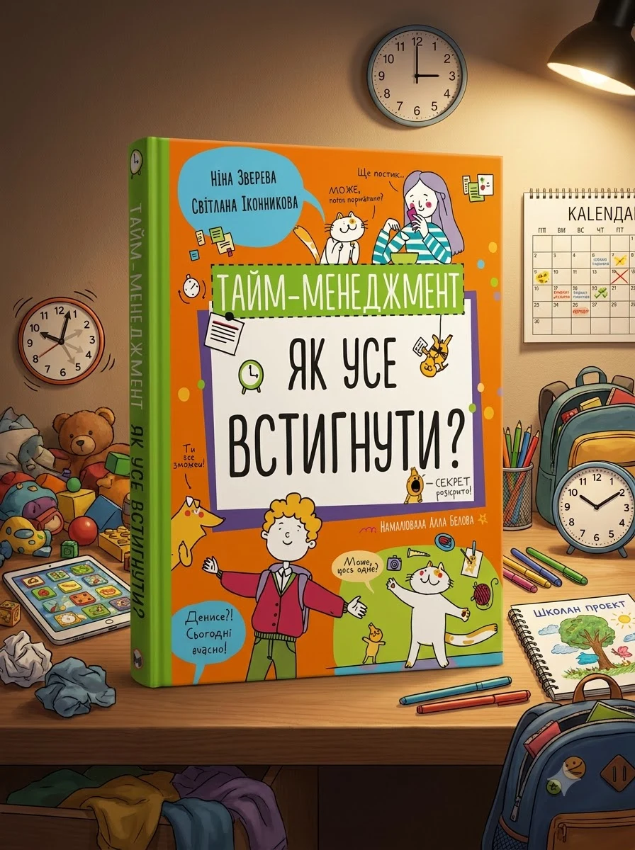 Тайм-менеджмент. Як усе встигнути? — Дитячі книги