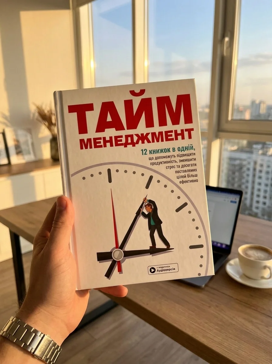 Тайм-менеджмент. Збірник самарі (+аудіокнижка) — Бізнес та саморозвиток