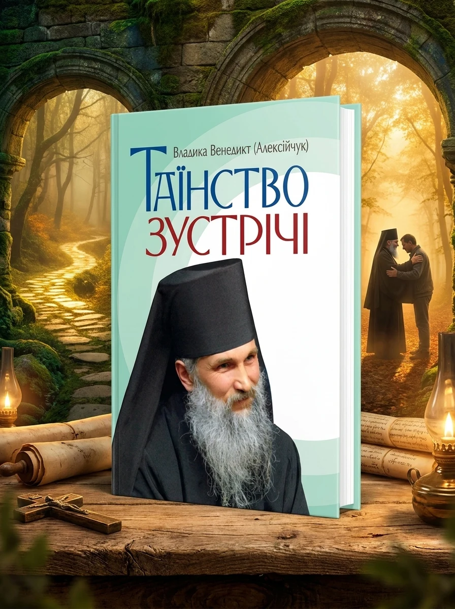Таїнство зустрічі — Владика Венедикт Алексійчук, обкладинка