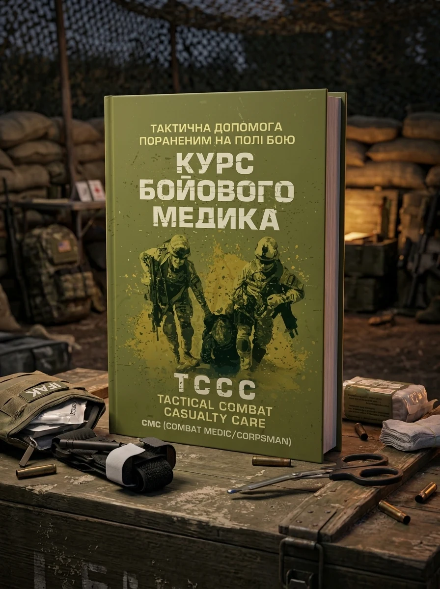 Тактична допомога пораненим на полі бою. Курс бойового медика — Наука та психологія