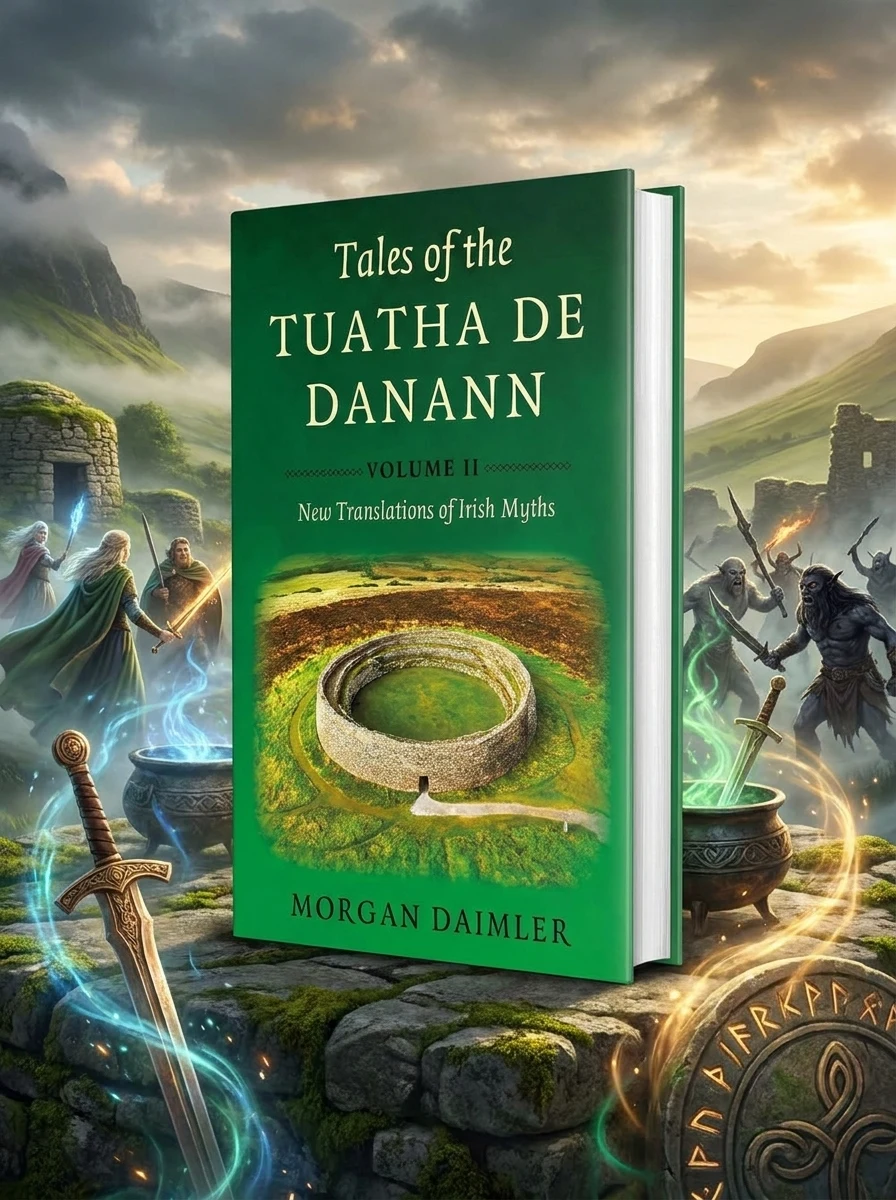 Tales of the Tuatha De Danann — Морган Даймлер, обкладинка