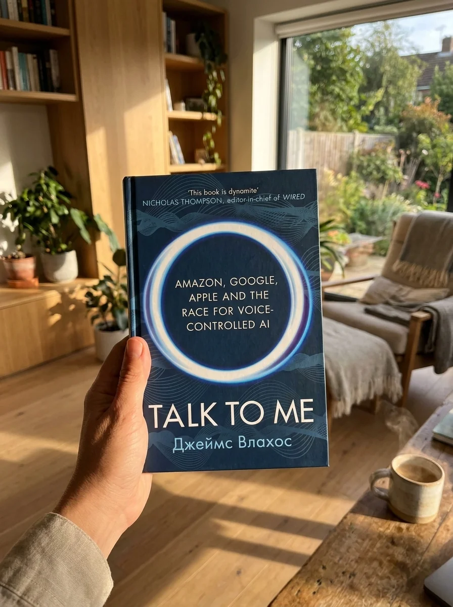 Talk to Me — Джеймс Влахос, обкладинка