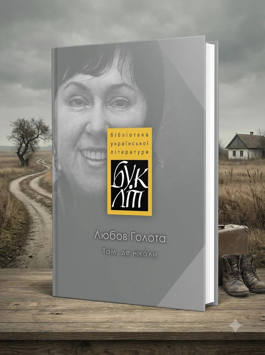 Там, де ніколи — Любов Голота, обкладинка