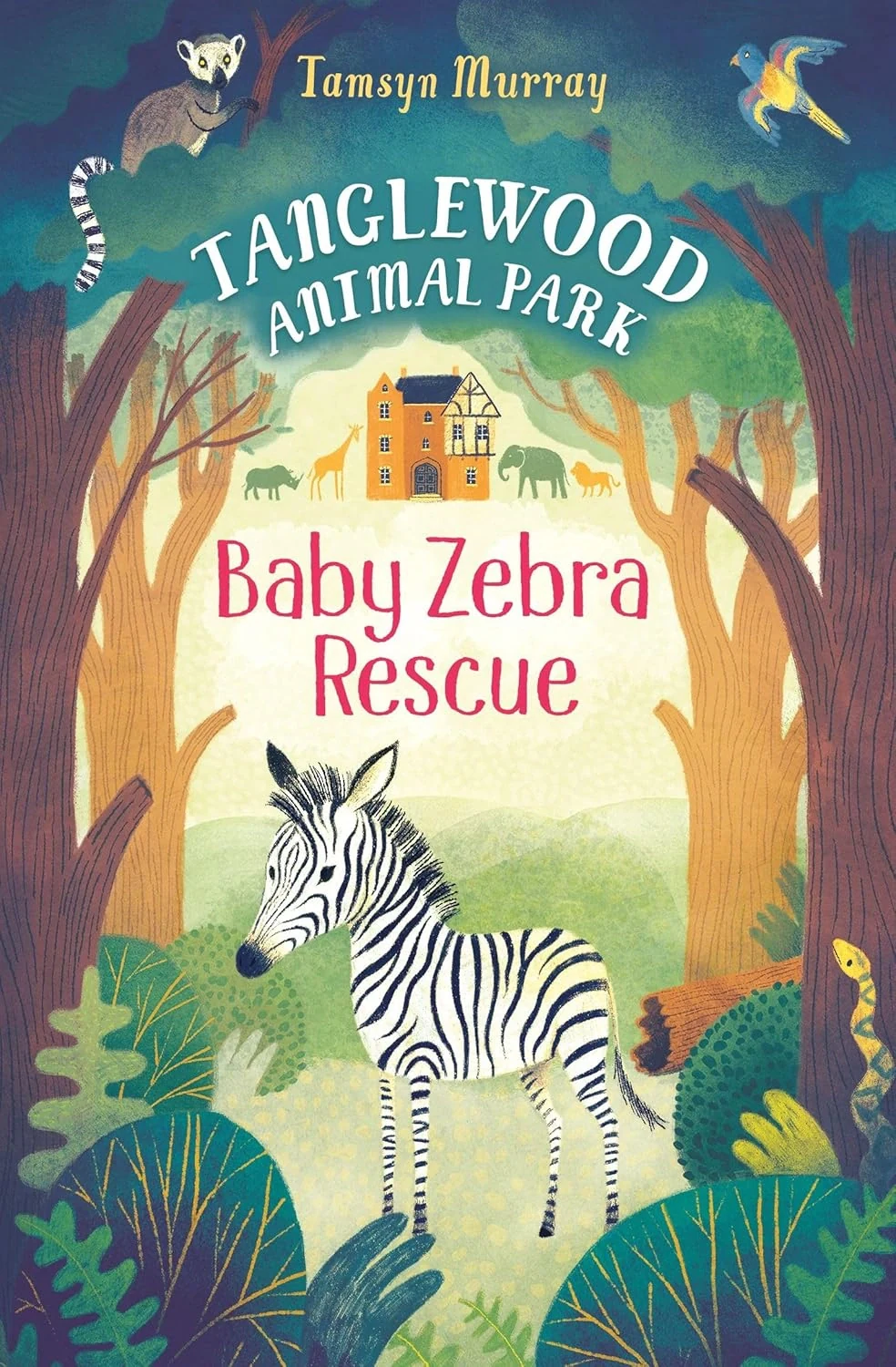 Tanglewood Animal Park. Baby Zebra Rescue