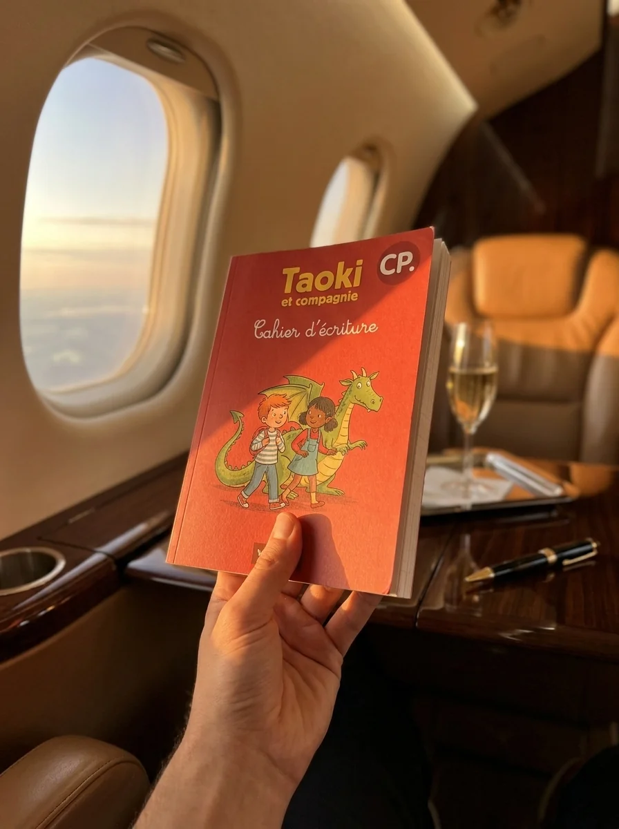 Taoki et compagnie CP. Cahier d'ecriture — Анжелік Ле Ван Гонг, обкладинка