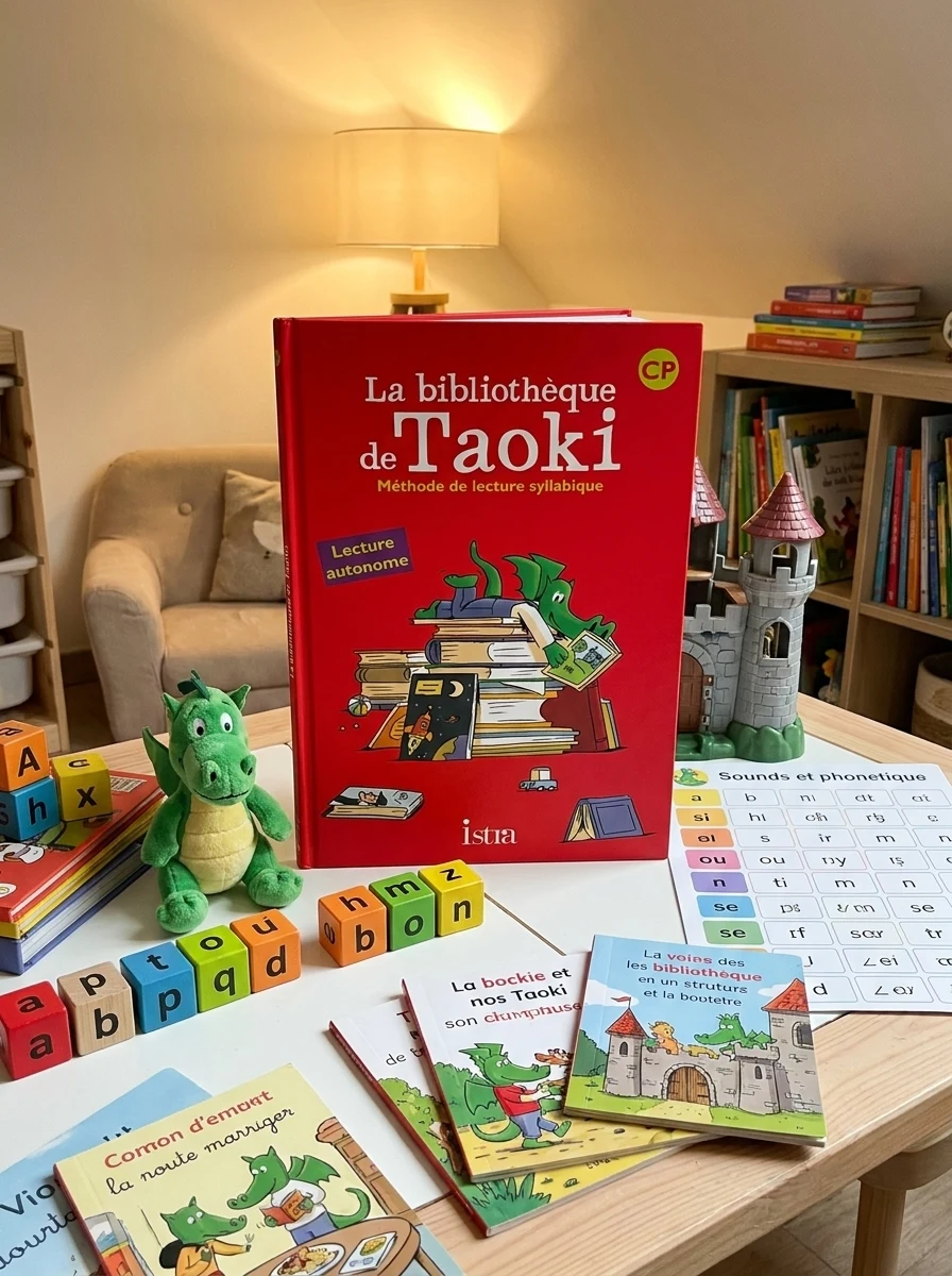 Taoki et compagnie CP. La bibliothèque de Taoki: Méthode de lecture syllabique — Вивчення мов