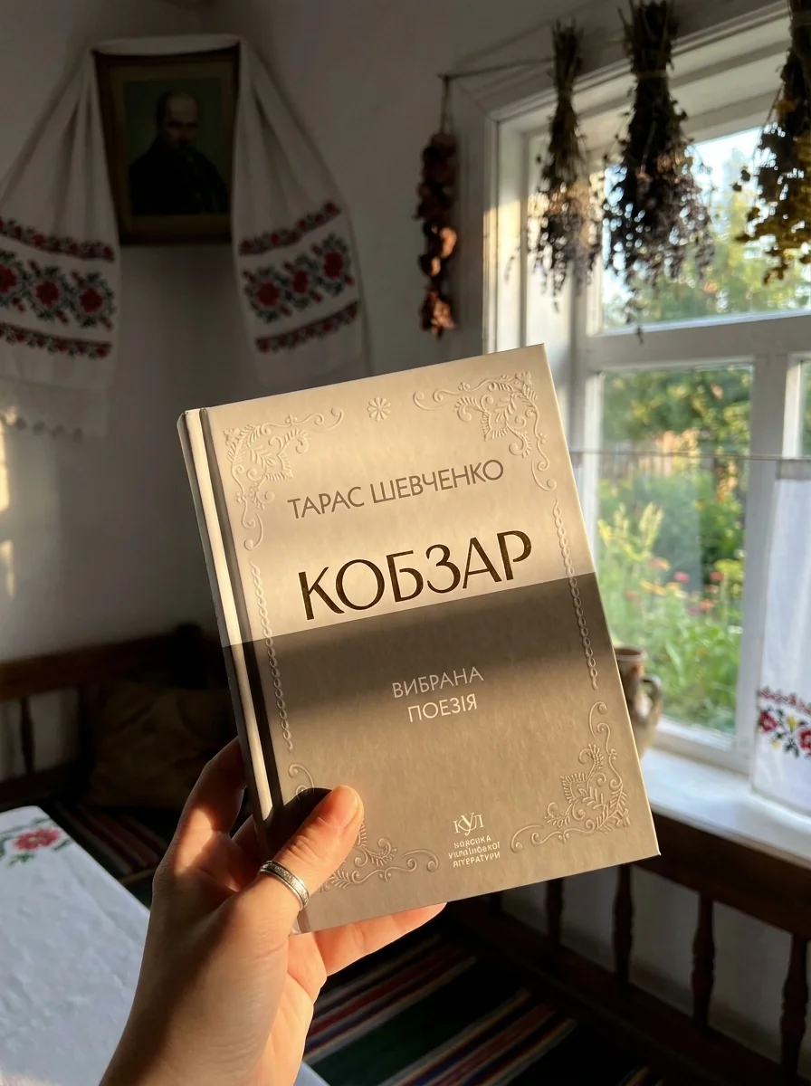 Тарас Шевченко Кобзар, обкладинка