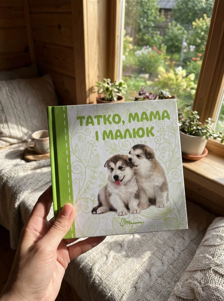 Татко, мама і малюк — Лілія Гуменна, обкладинка