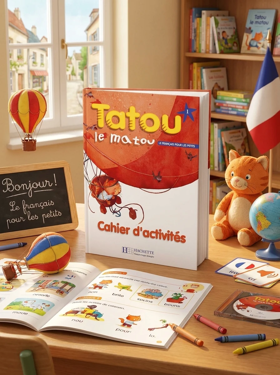 Tatou le matou Niveau 1. Cahier d'activite's — Вивчення мов
