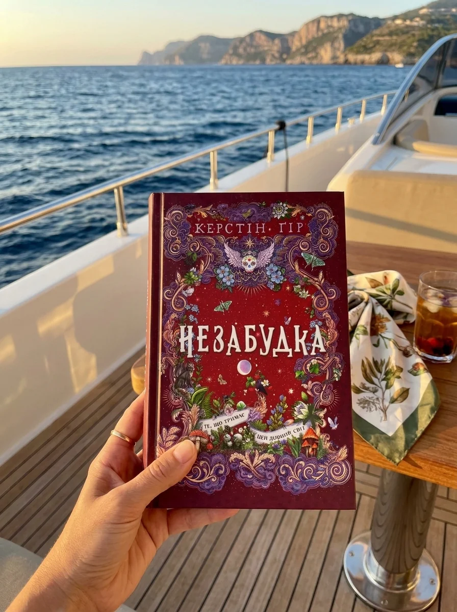 Те, що тримає цей дивний світ. Незабудка. Книга 3 — Керстін Ґір, обкладинка