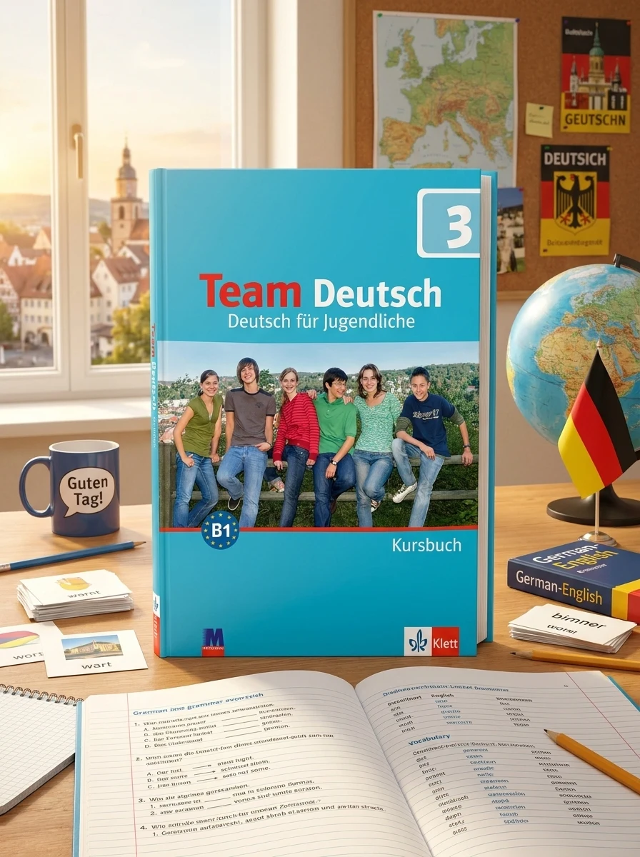 Team Deutsch 3. Підручник. Курс німецької мови для молоді — Книги