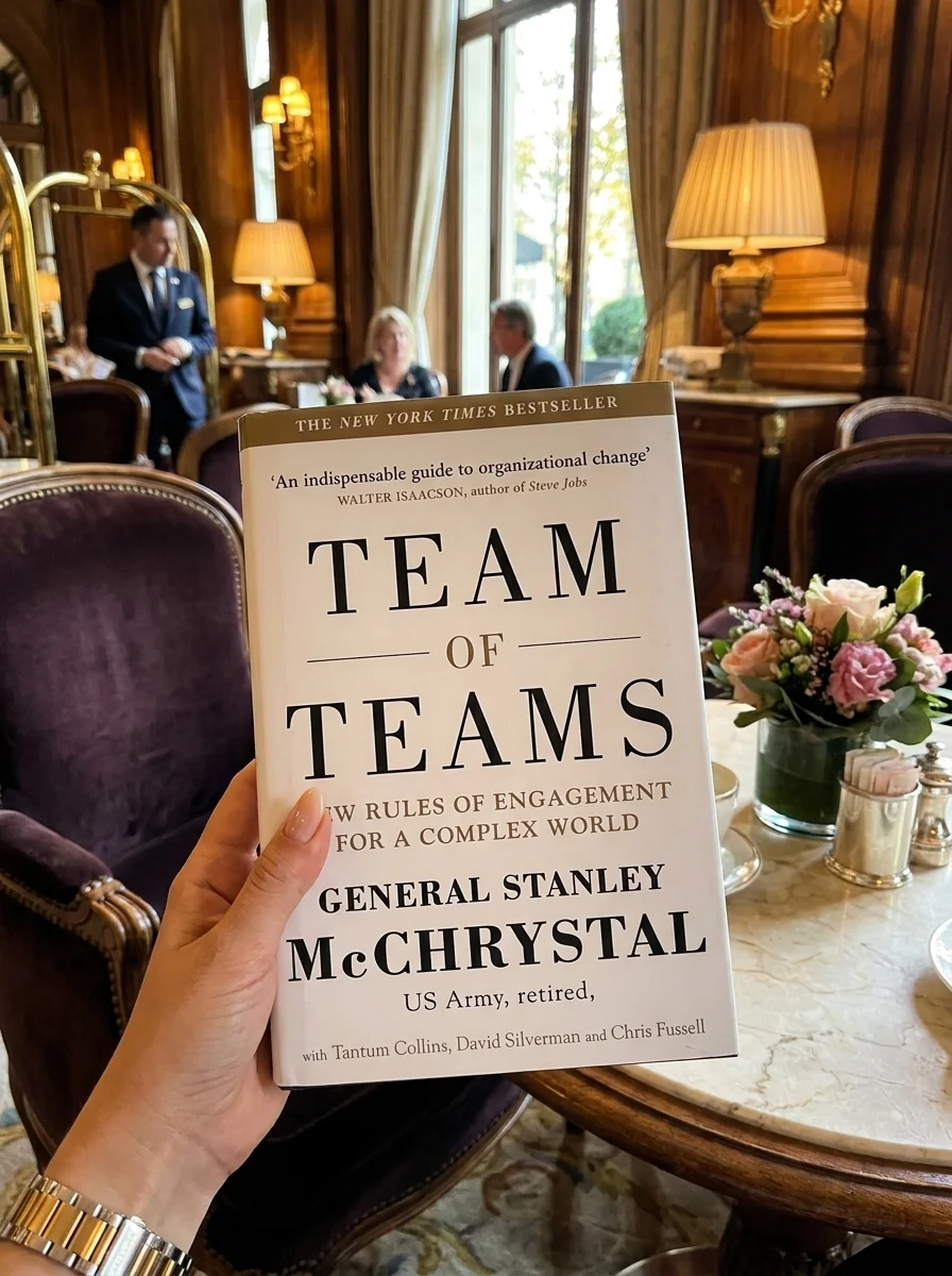 Team of Teams — Девід Дж. Сільверман, обкладинка