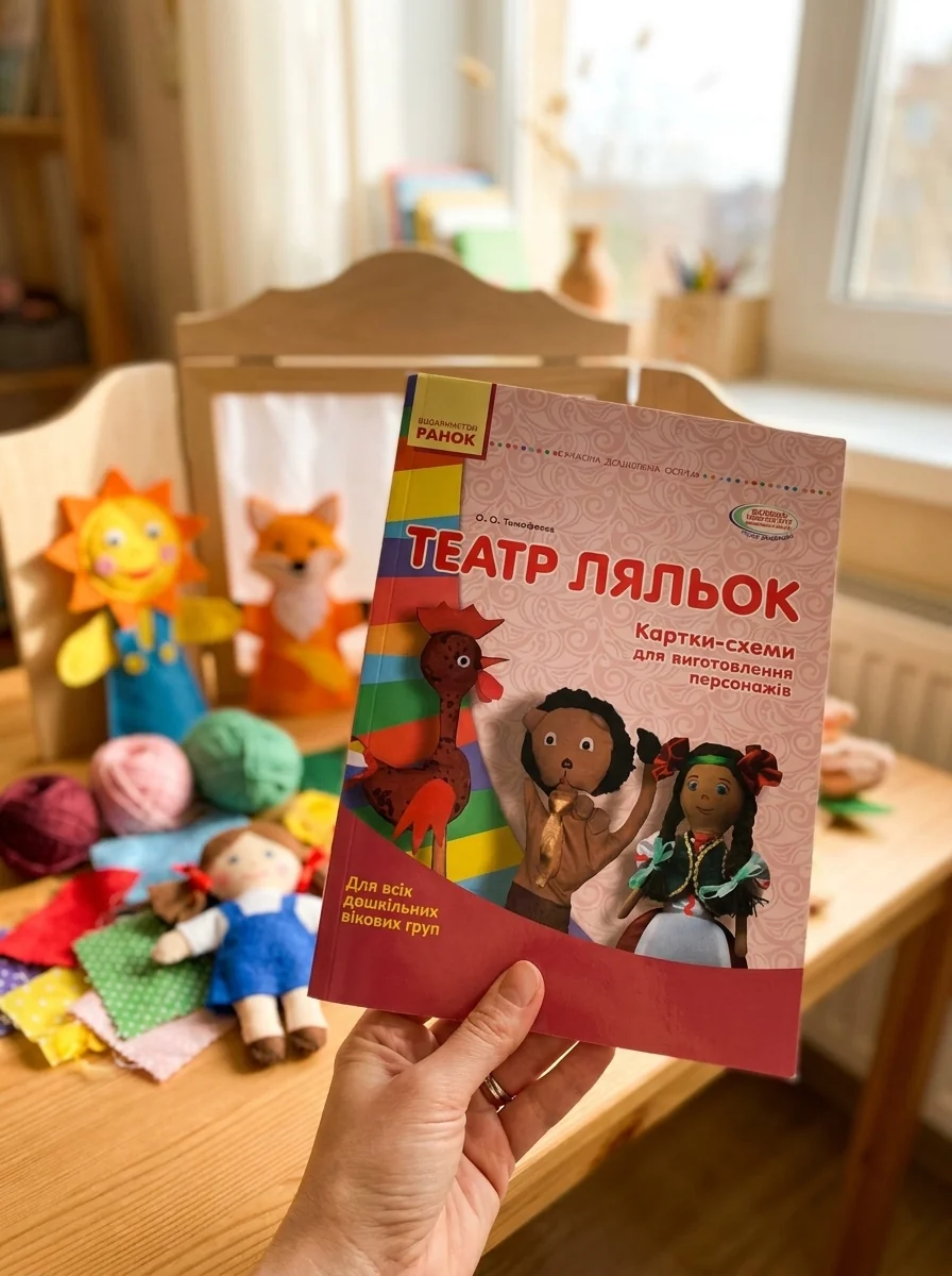 Театр ляльок. Картки-схеми. Для всіх дошкільних вікових груп — Дитяча література
