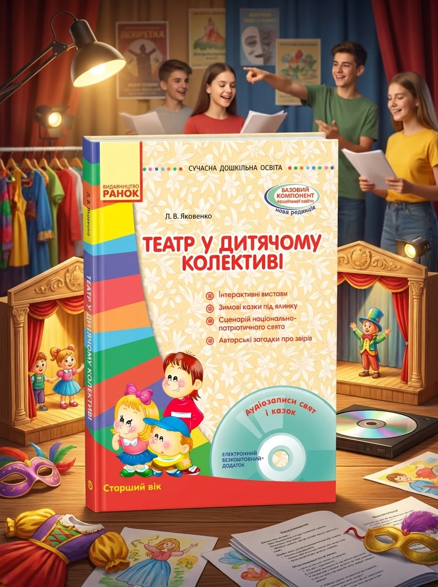Театр у дитячому колективі. Старший вік (+ CD Диск) — фото 2