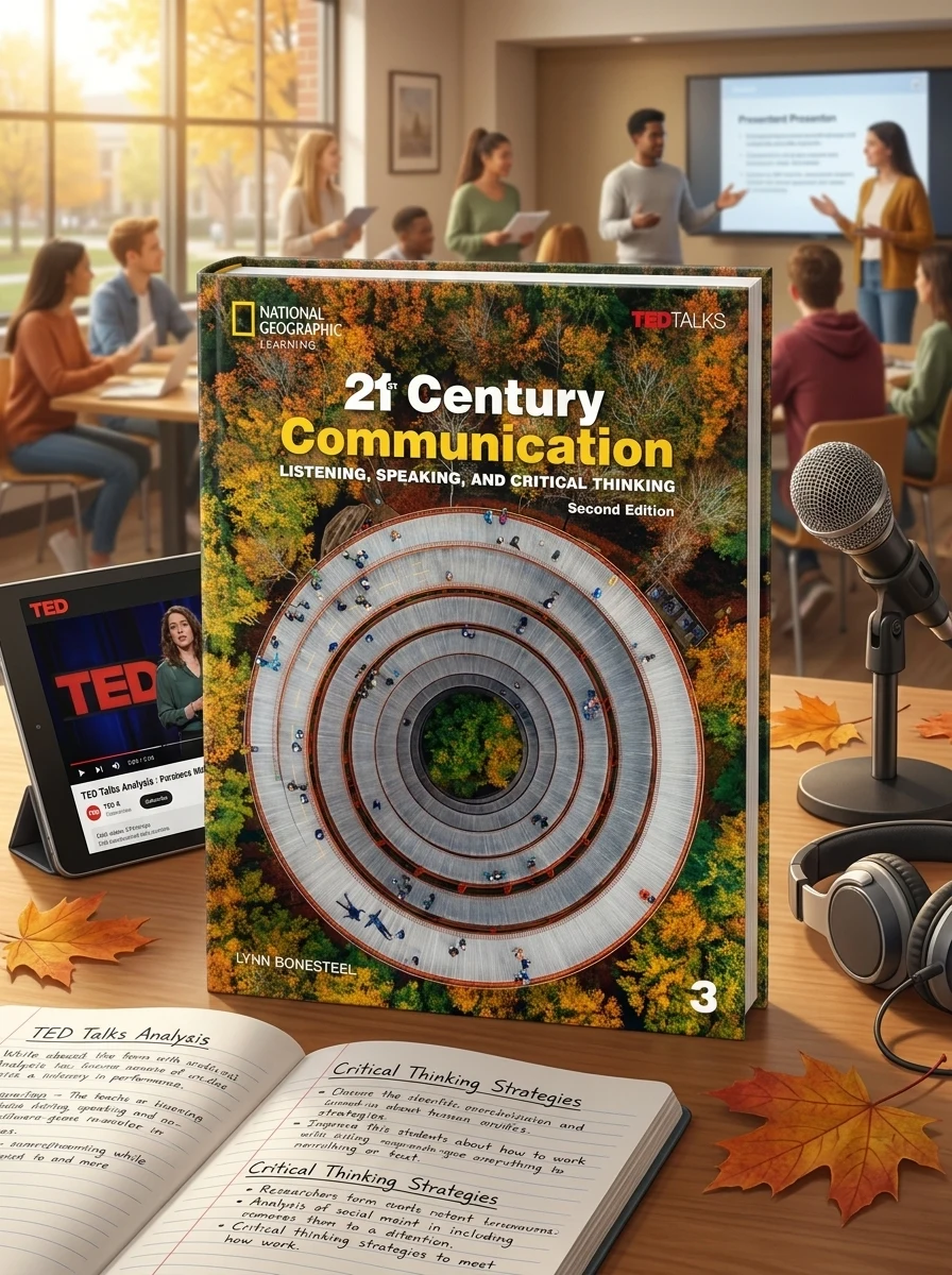 TED Talks: 21st Century Communication 3. Listening, Speaking and Critical Thinking. Student Book+Spark. Second Edition — Вивчення мов