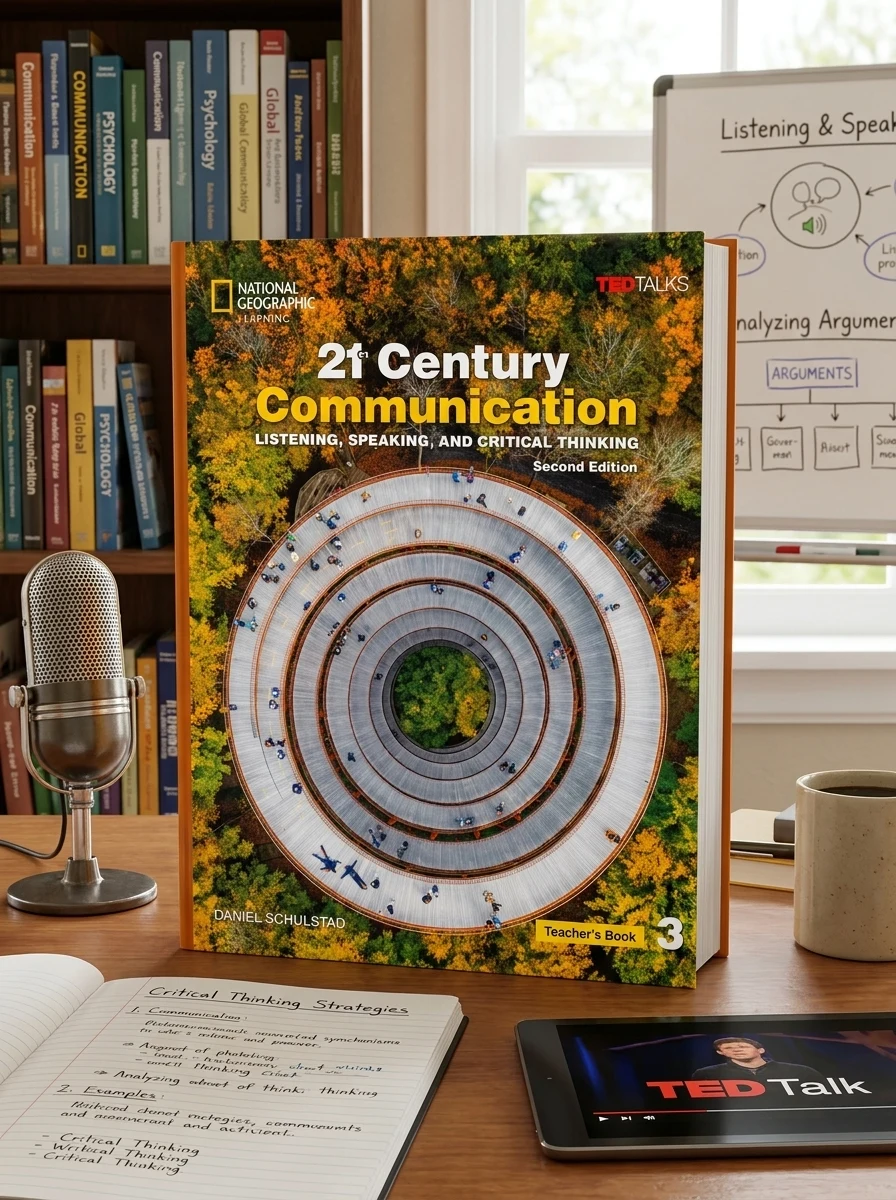 TED Talks: 21st Century Communication 3. Listening, Speaking and Critical Thinking. Teacher's Book. 2nd Edition — Вивчення мов