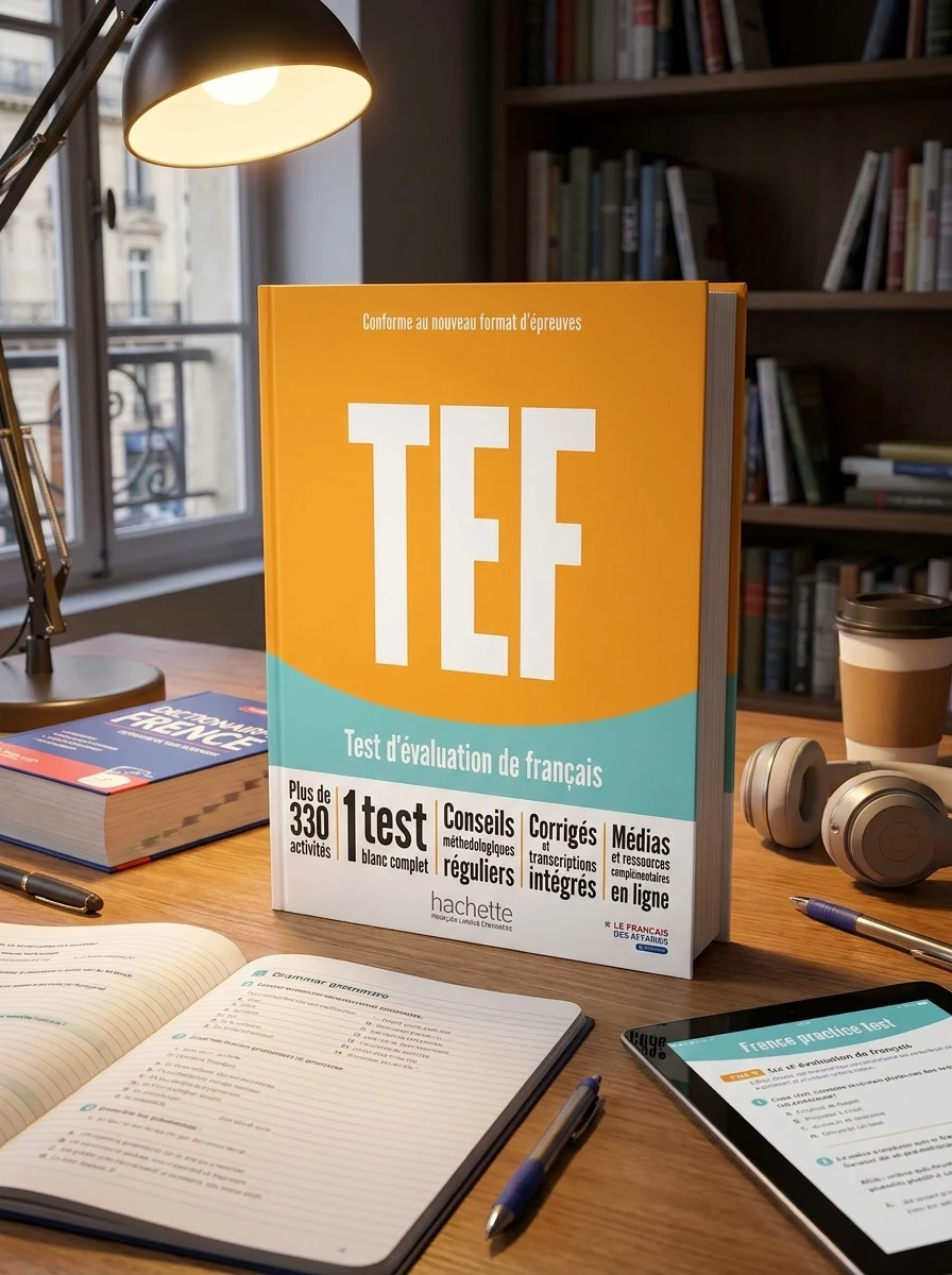 TEF Test d'Evaluation de Francais Nouvelle Edition, обкладинка