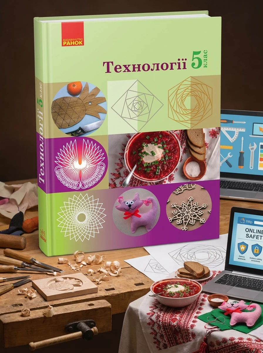 Технології. 5 клас. Підручник — Вивчення мов