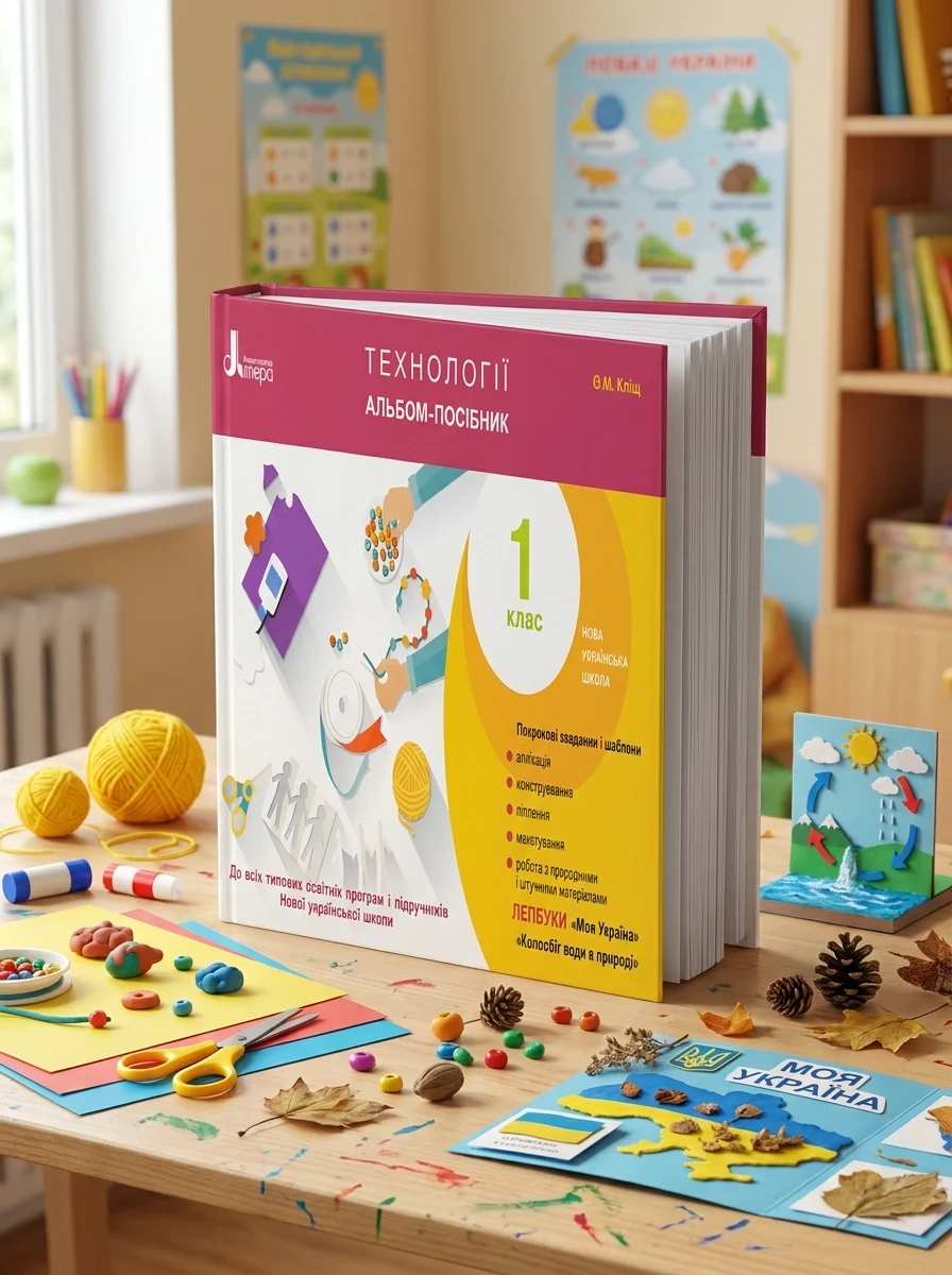 Технології. Альбом-посібник. 1 клас — Вивчення мов