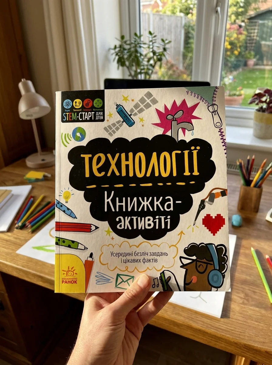 STEM-старт для дітей. Технології. Книжка-активіті — фото 2