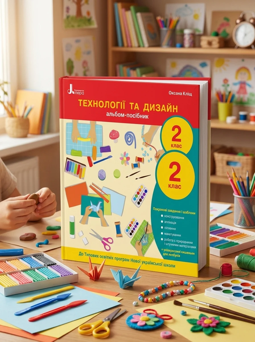 Технології та дизайн. Альбом-посібник. 2 клас — Дитяча література